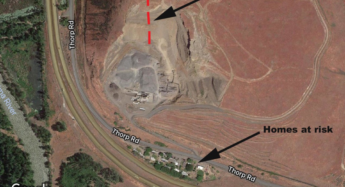 Rattlesnake Ridge Risk Map - Google Maps