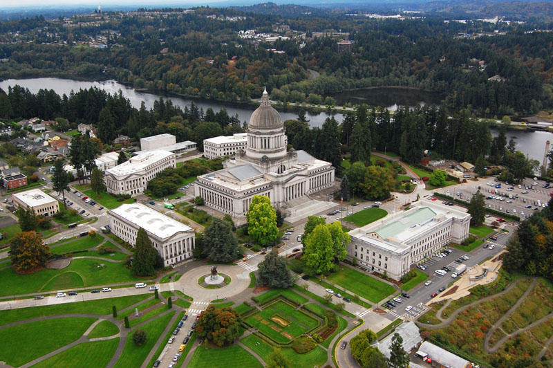 Washington State Capitol Building. CREDIT: WSDOT / FLICKR