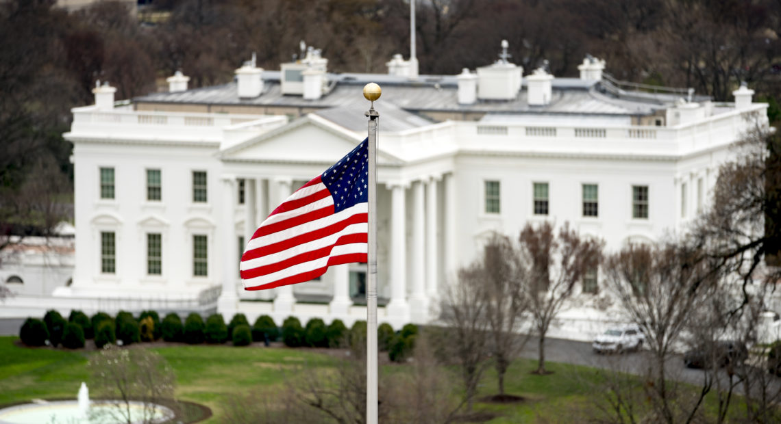 The White House, Monday, Feb. 26, 2018 in Washington. CREDIT: AP PHOTO/ ANDREW HARNIK