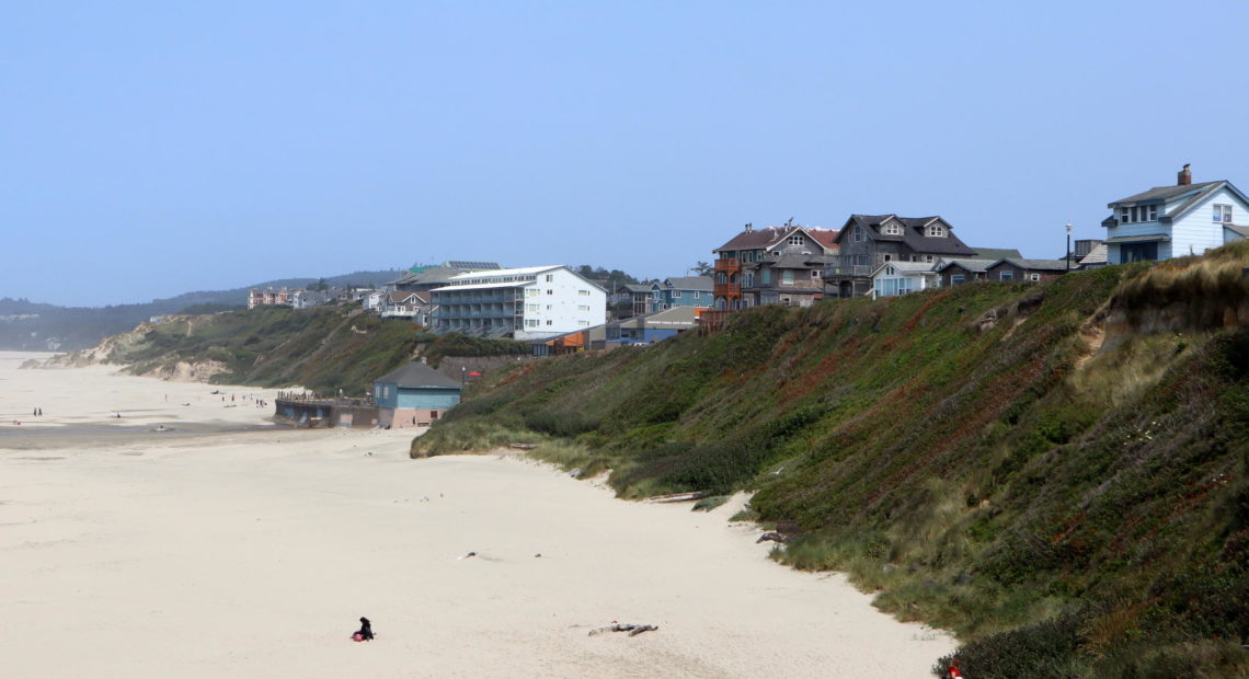 Newport's Nye Beach neighborhood has the city's highest concentration of short-term vacation rentals. CREDIT: TOM BANSE/N3