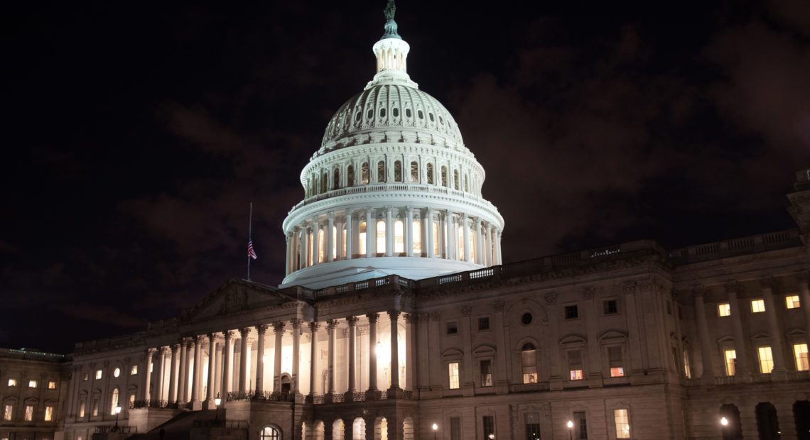 The House and Senate convened at noon Saturday, but no votes were scheduled and many lawmakers have already left town. CREDIT: Saul Loeb/AFP/Getty Images