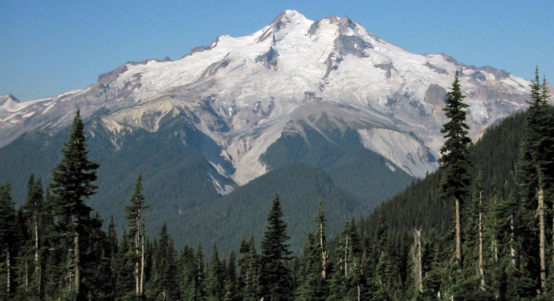 File photo. Glacier Peak volcano Washington's central Cascades. CREDIT: Walter Siegmund/Wikimedia/Creative Commons BY-SA 3.