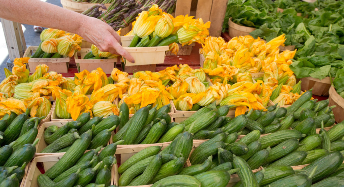 Nationwide, there are too few farmers to populate market stalls and too few customers filling their canvas bags with fresh produce at each market. Karen Bleier/AFP/Getty Images