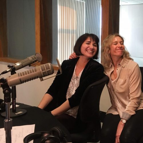 Anjuli Dodhia and Suzanne Bona in NWPB studio