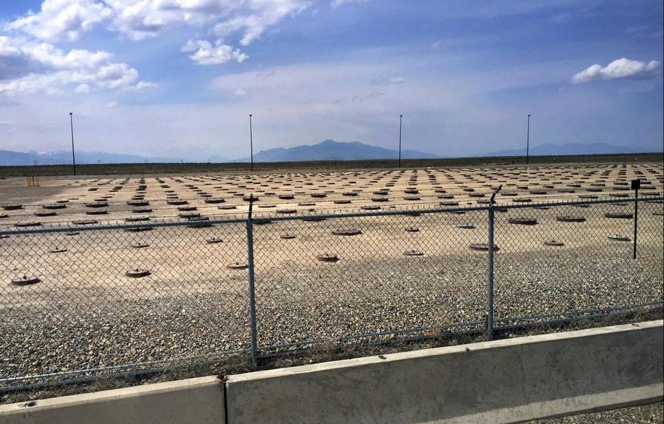 Radioactive waste shipped to Idaho from a Midwestern nuclear weapons facility during the Cold War has been compacted and sent out of state for permanent disposal. A U.S. Department of Energy contractor on Wednesday said nearly 26,000 cubic yards of waste contaminated with plutonium-238 has been sent to a storage facility in New Mexico. CREDIT: KEITH RIDLER/AP