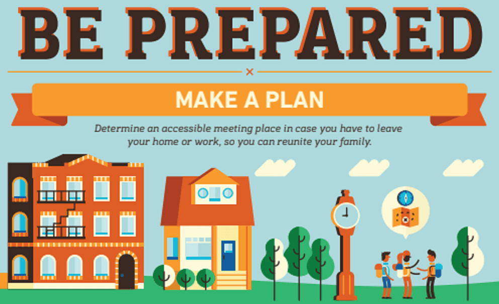 Be prepared graphic