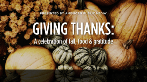 Giving Thanks