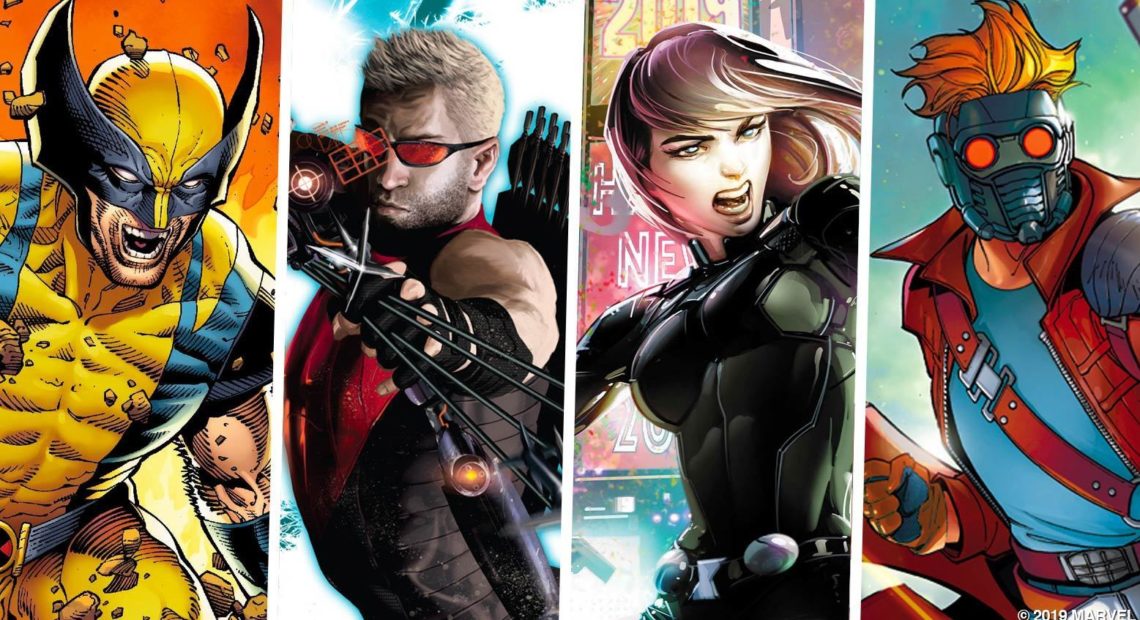 Four of the planned scripted programs — 10 episodes each — will be based around the iconic characters of Wolverine, Hawkeye, Black Widow, and Star-Lord. A fifth series will feature all four banding together. Marvel Entertainment