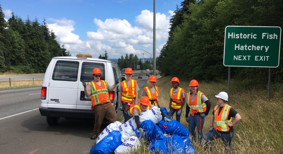 Washington high school students won't get the chance to get job skills in outdoor litter crews this summer. But the Dept. of Ecology will hire adults for the crews. CREDIT: Washington DOE