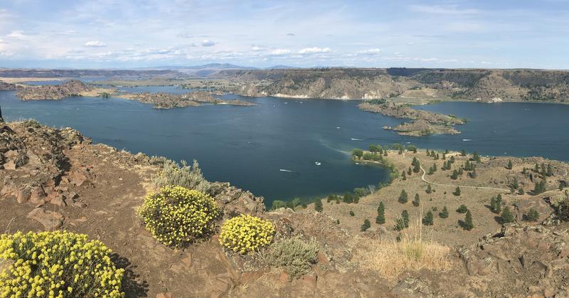 Steamboat Rock State Park is one of more than 100 Washington parks slated to reopen on Tuesday, May 5. CREDIT: Tom Banse/N3