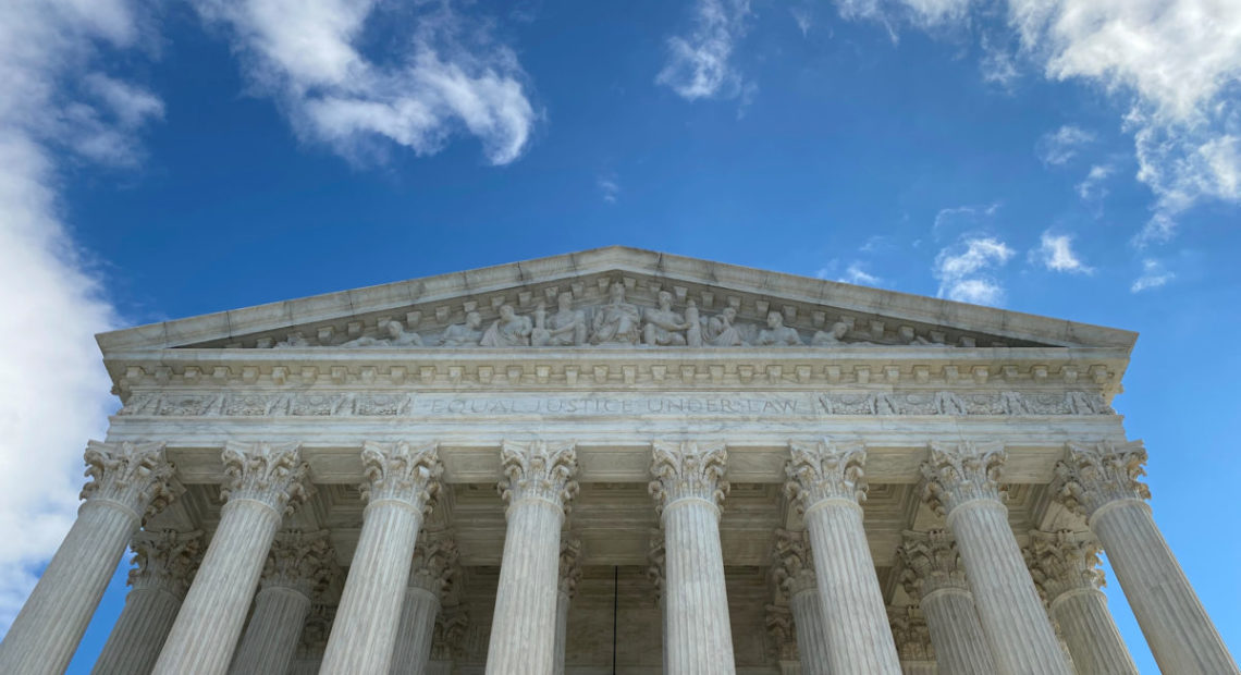 The building of the U.S. Supreme Court is pictured in Washington, D.C., U.S., January 19, 2020.