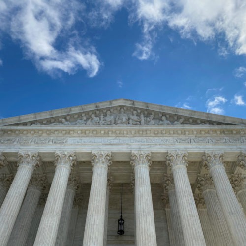 The building of the U.S. Supreme Court is pictured in Washington, D.C., U.S., January 19, 2020.