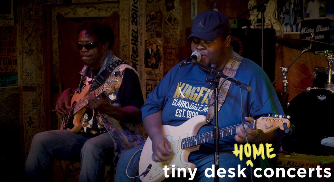 Christone "KINGFISH" Ingram plays a Tiny Desk (home) concert.