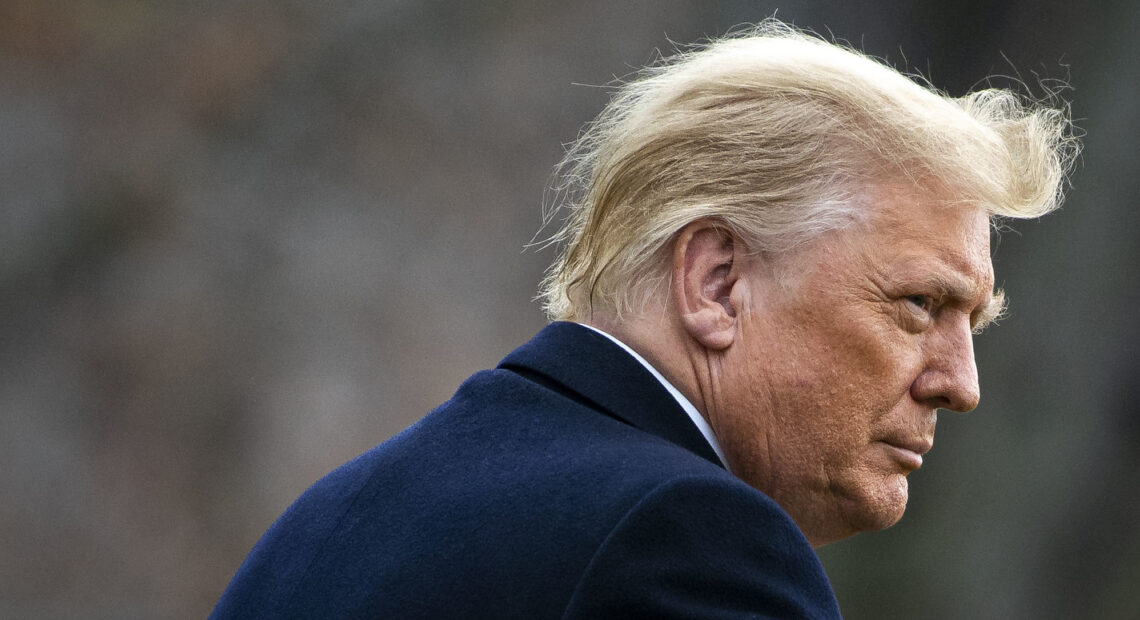 President Trump, seen here at the White House on Dec. 12, has signed the coronavirus relief package. CREDIT: Al Drago/Getty Images