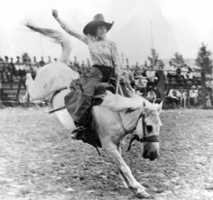 Black and white photo of Alice Greenough Orr.