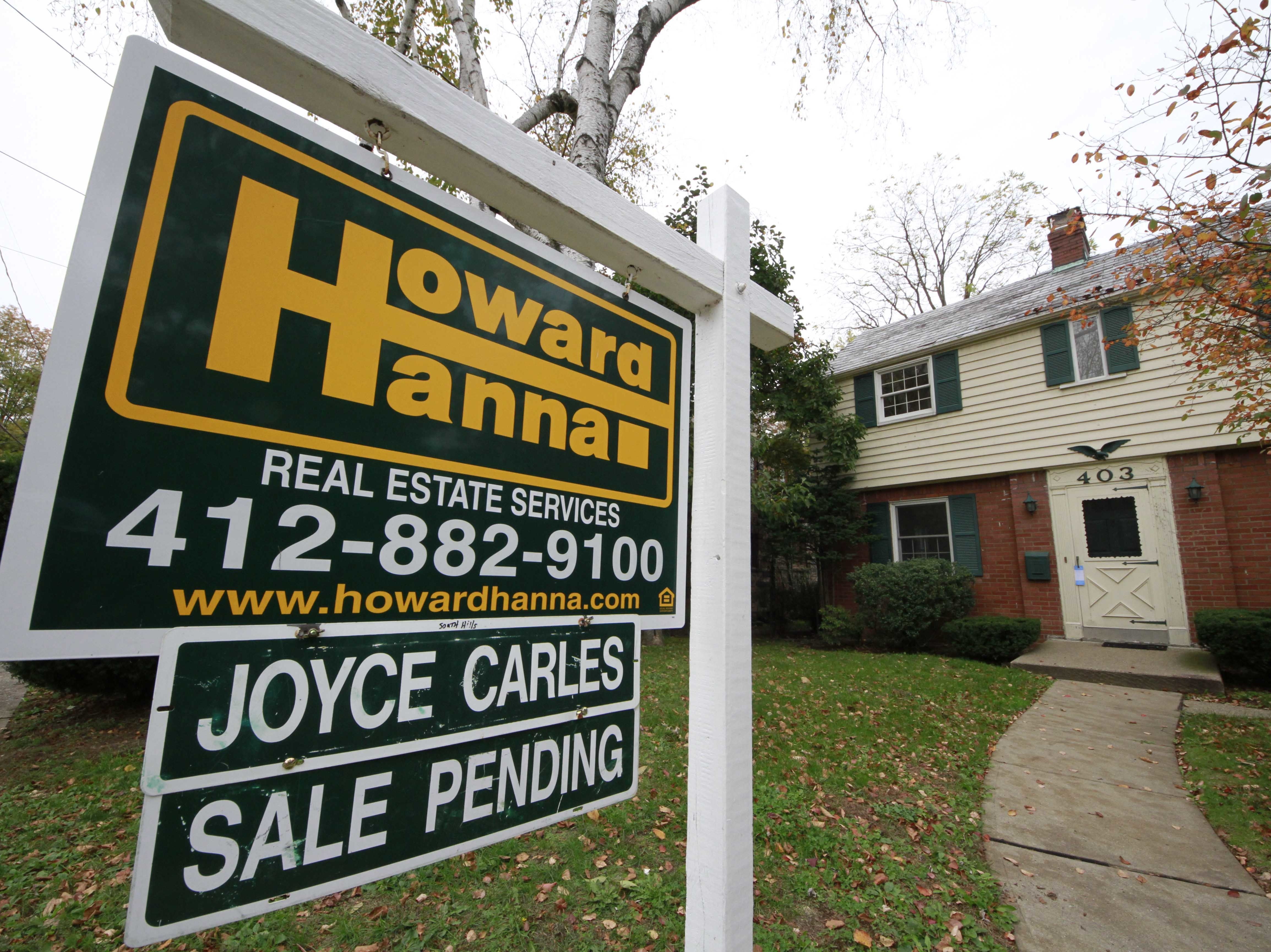 A record low number of homes for sale is pushing up prices and making it harder for first-time buyers to afford homeownership. CREDIT: Gene J. Puskar/AP