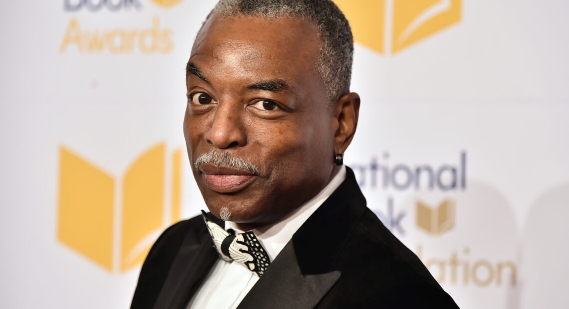 Levar Burton in a tuxedo