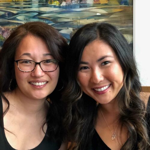 Mysti Meiers, left, and Danielle Kleist are best friends living in Washington's Tri-Cities. The women say they are having to recalibrate their relationships after instances of anti-Asian hate crimes across the U.S.