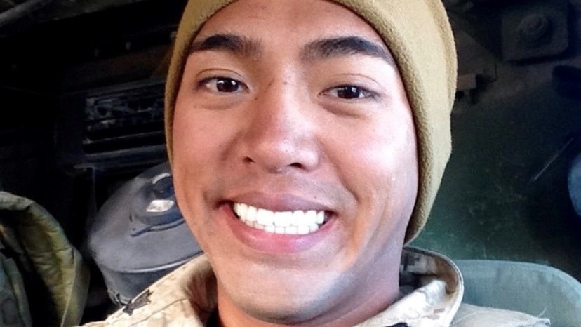 Ralph "AK" Angkiangco spent just under a decade in the United States Navy as a hospital corpsman. He deployed to Afghanistan twice and served alongside the Marines. Courtesy Ralph Angkiangco