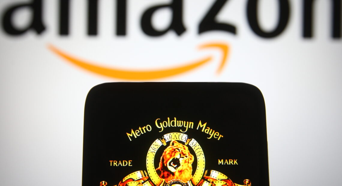 Amazon has made a deal to purchase MGM for $8.5 billion. CREDIT: SOPA Images/LightRocket via Getty Images