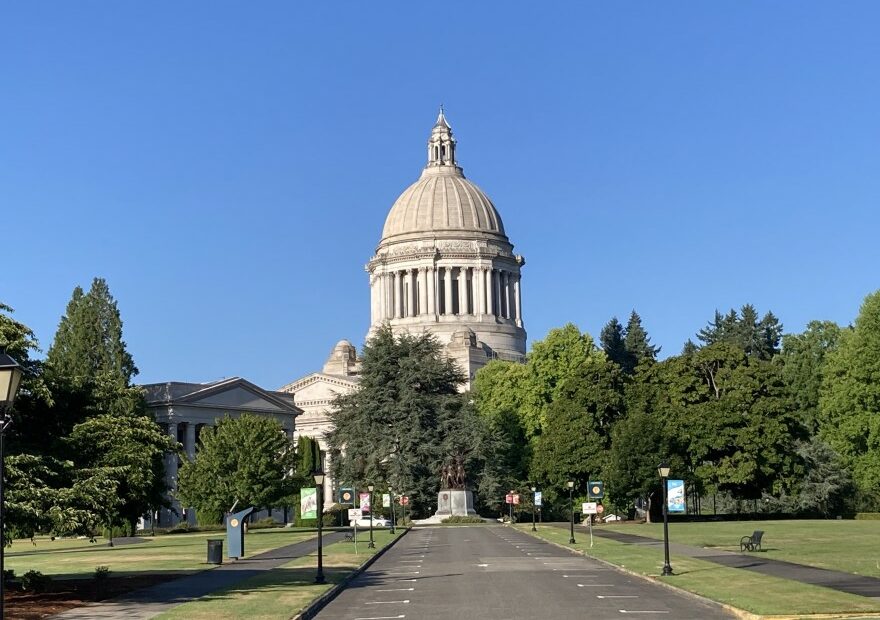 Picture of the capitol in Olympia