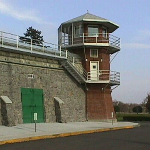 Photo of a correction facility outside