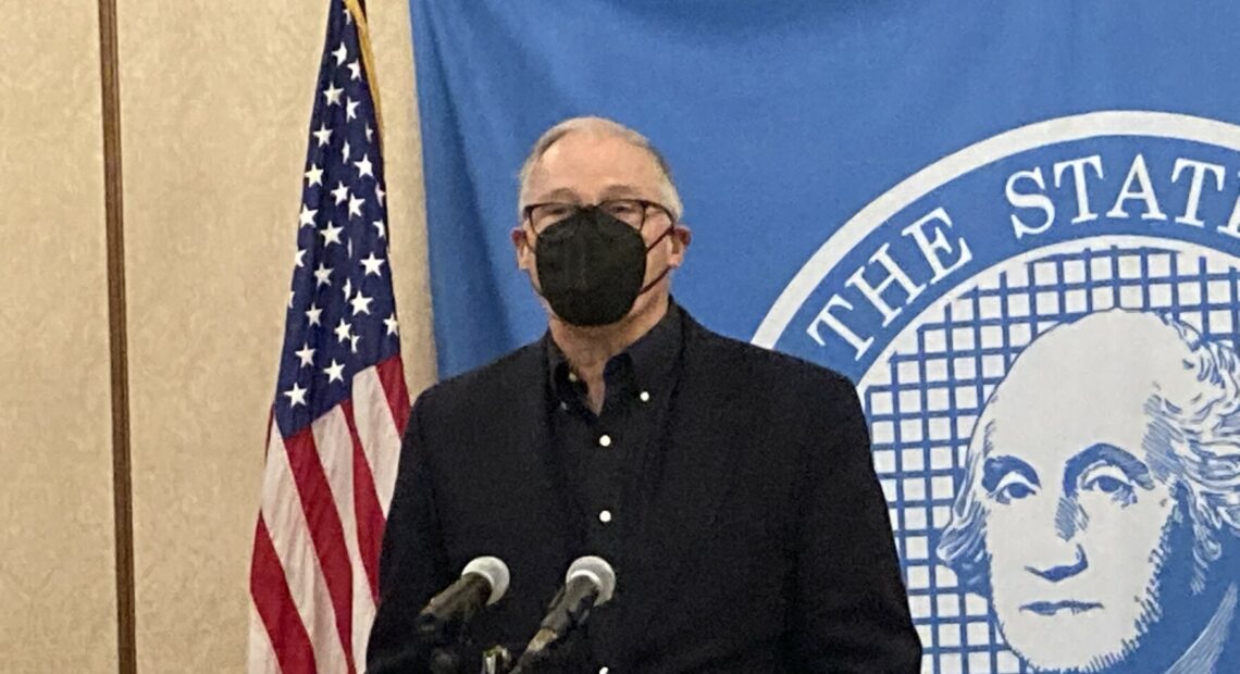 Gov. Inslee announces the end of indoor mask mandate