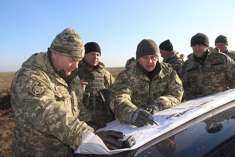 A Ukranian tank brigade