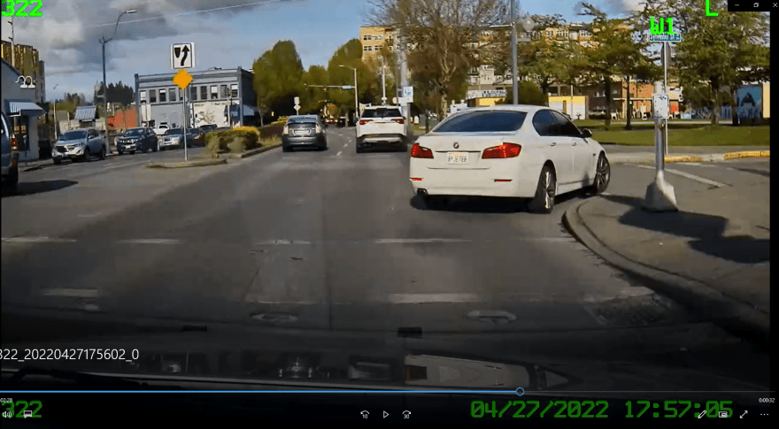 This Washington State Patrol dashcam video from April captures a white BMW with a stolen license plate failing to stop for a trooper in Olympia. The driver took off at a high rate of speed, but the trooper didn't give chase. Police in Washington say they're seeing a big spike in drivers failing to stop for their lights and sirens following passage of a law that severely restricts when police can engage in a pursuit.