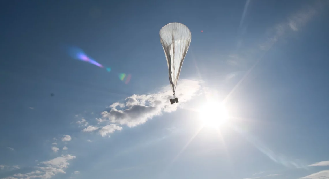 A balloon more than 100 feet tall loitered over the Moose Fire in Idaho for 11 days in early August to demonstrate its surveillance capabilities to wildfire commanders.