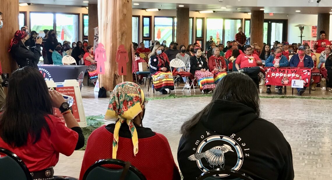 MMIW/P gathering in May 5th 2022.