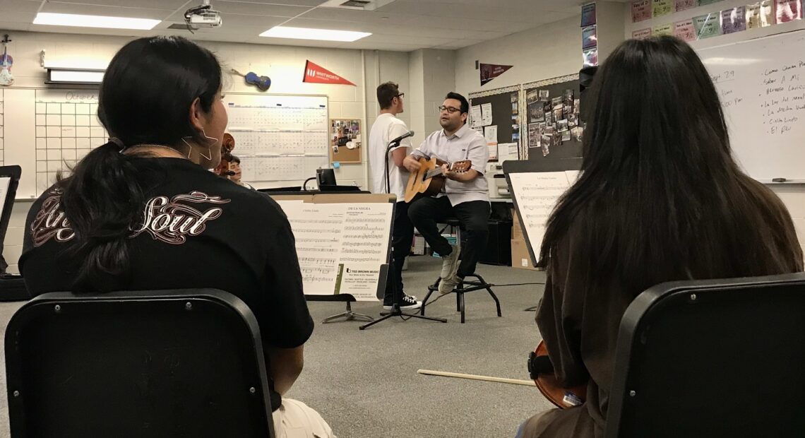 Mariachi teacher in Pasco.