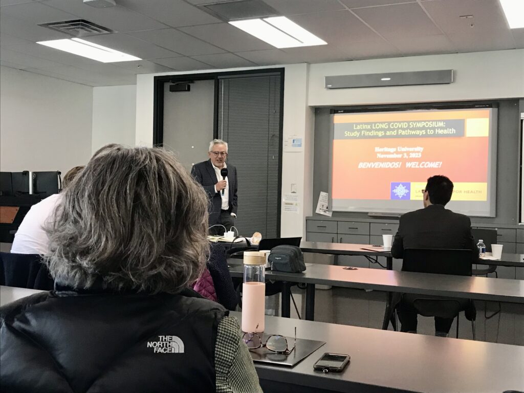 Doctor Leo Morales, co-director of the University of Washington Latino Center for Health. 