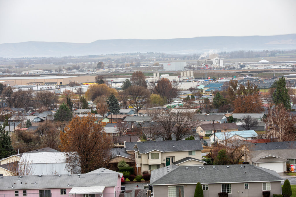 The town of Sunnyside, Washington.