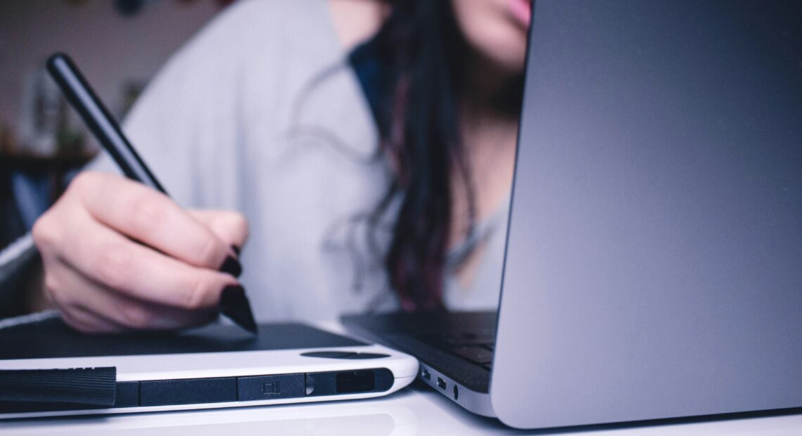 Woman working on laptop. (Credit_Josefa Diaz / Unsplash)