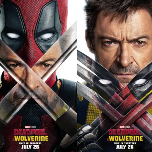 Movie poster of Deadpool and Wolverine.