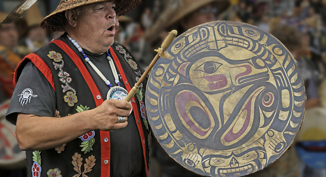 John Halliday, a speaker and artist, is giving talks about Native American resilience across Washington state.