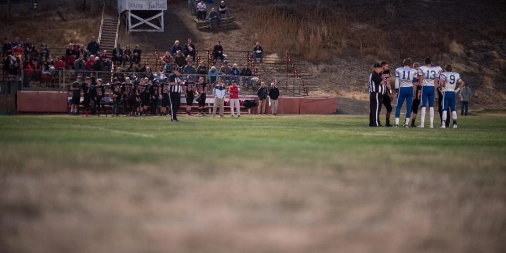 Action from the Colton vs. Garfield-Palouse high school football game on Nov. 1 in Colton. Garfield-Palouse won 52-44 (CREDIT: LUKE HOLLISTER)